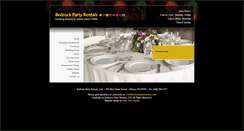 Desktop Screenshot of bedrockpartyrentals.com